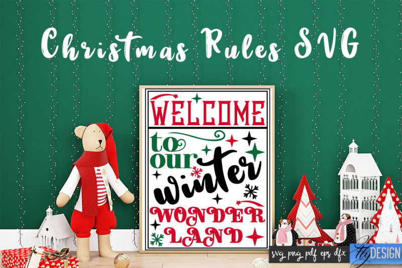 christmas-rules-svg-funny-family-svg-christmas-quotes