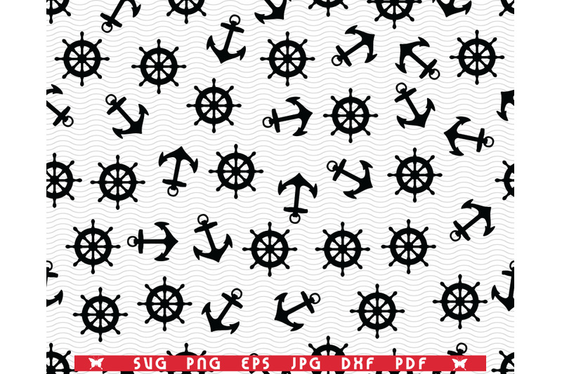 svg-ship-helm-and-anchor-seamless-pattern