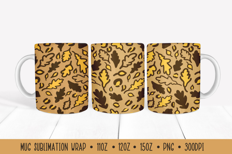 fall-oak-leaves-mug-wrap-leopard-print-sublimation-mug