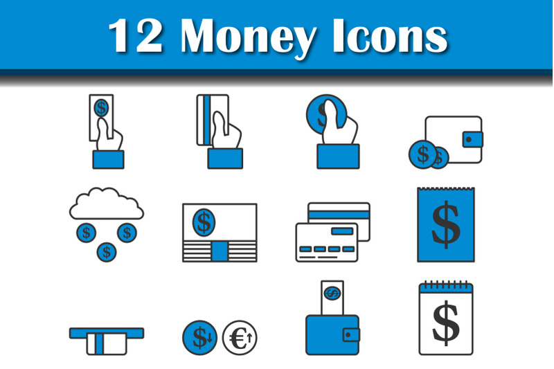 money-icon-set