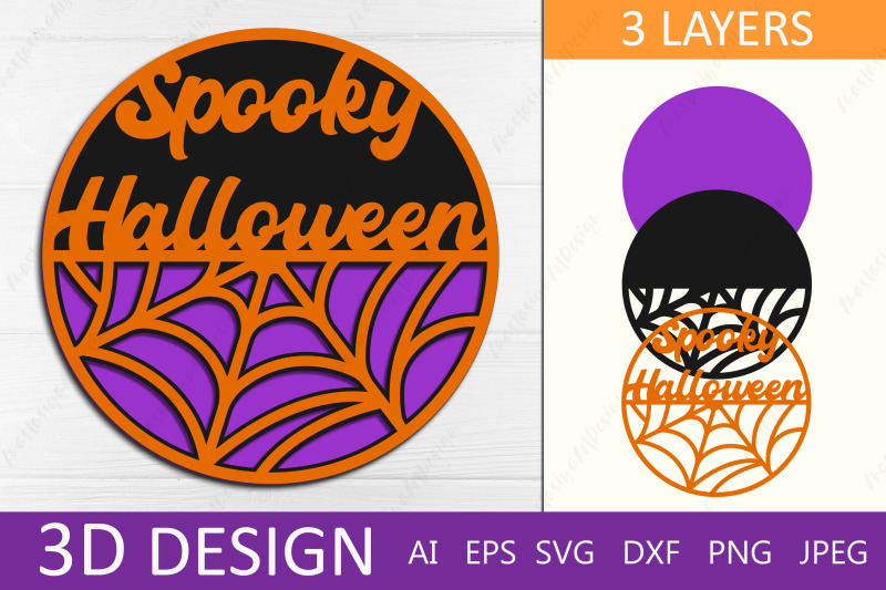 3d-halloween-bundle-halloween-round-sign-spooky-sign-svg