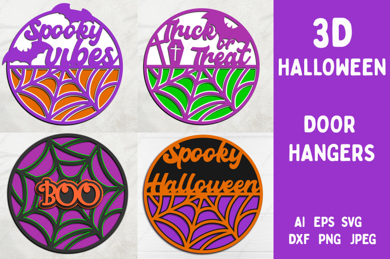 3d-halloween-bundle-halloween-round-sign-spooky-sign-svg