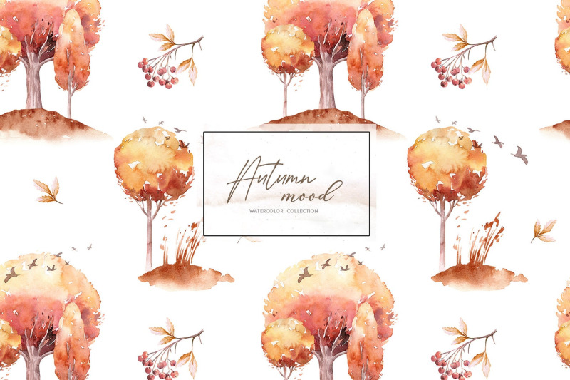 hello-autumn-digital-paper-pack-fall-background-seamless-pattern