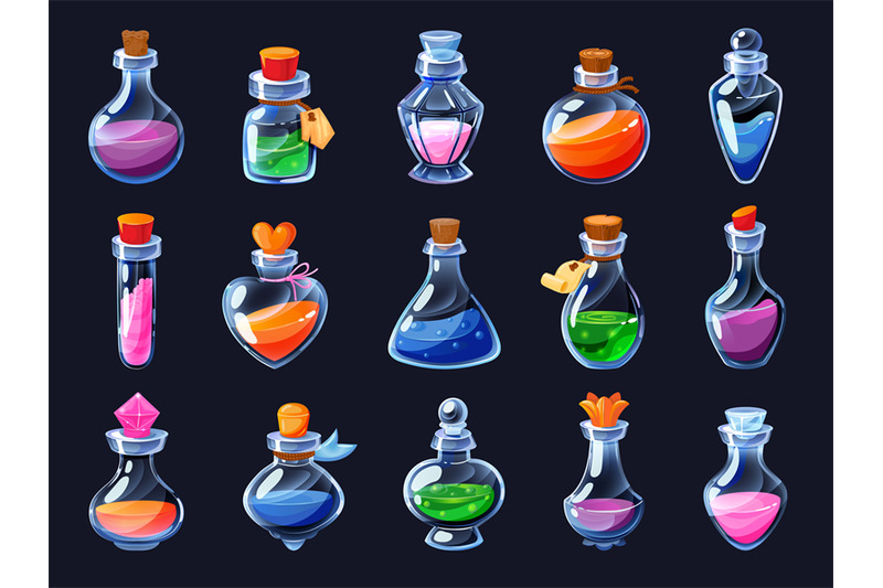 game-potion-cartoon-elixir-for-strength-mana-and-stamina-love-potion