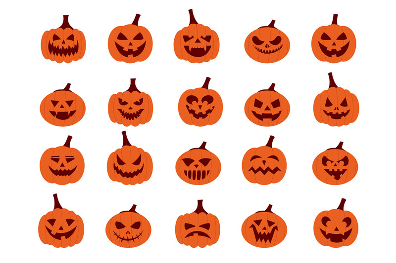 pumpkin-faces-cartoon-halloween-jack-characters-with-scary-smiley-and