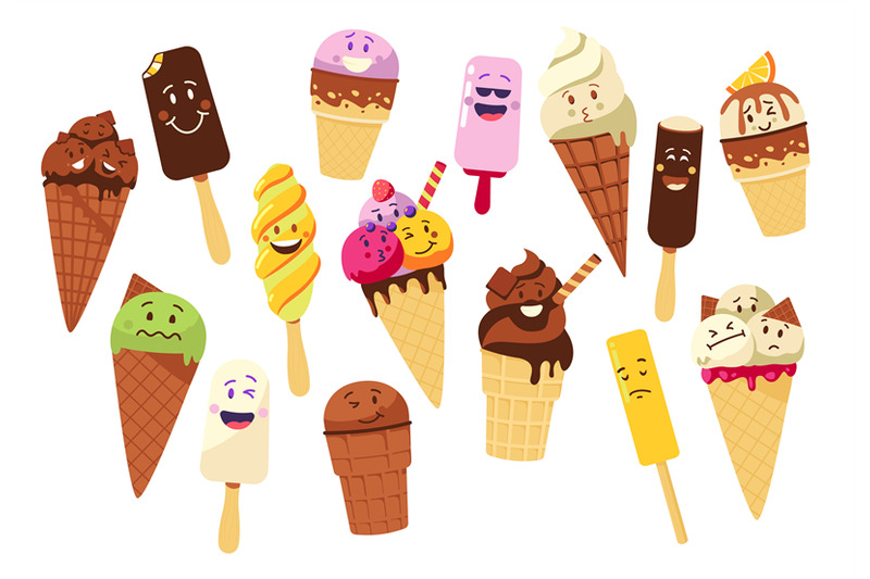 ice-cream-character-cartoon-ice-pops-and-frozen-fruit-ice-isolated-ma