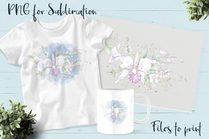 delicate-orchids-sublimation-design-for-printing
