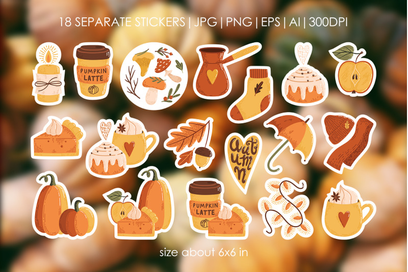 autumn-stickers-pack
