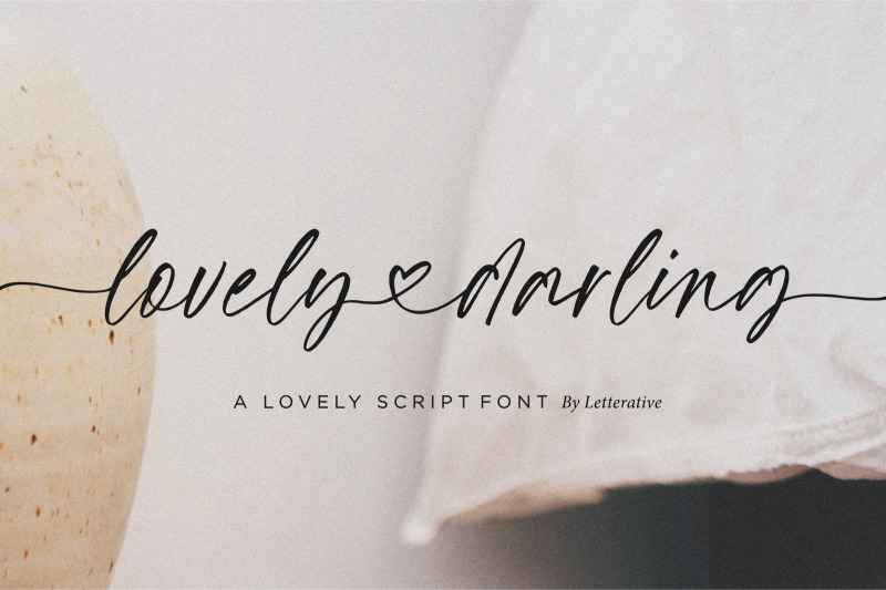 lovely-darling-lovely-script-font