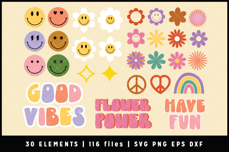 daisy-boho-smiley-svg-bundle