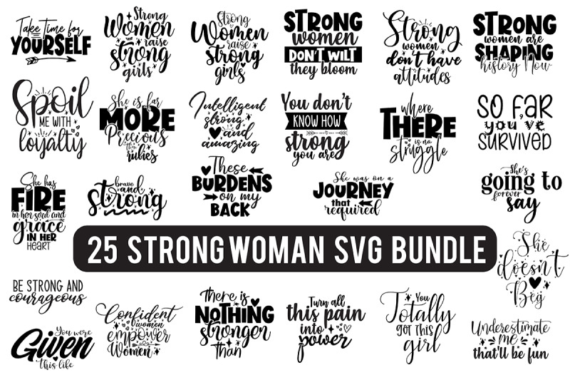 strong-woman-svg-bundle