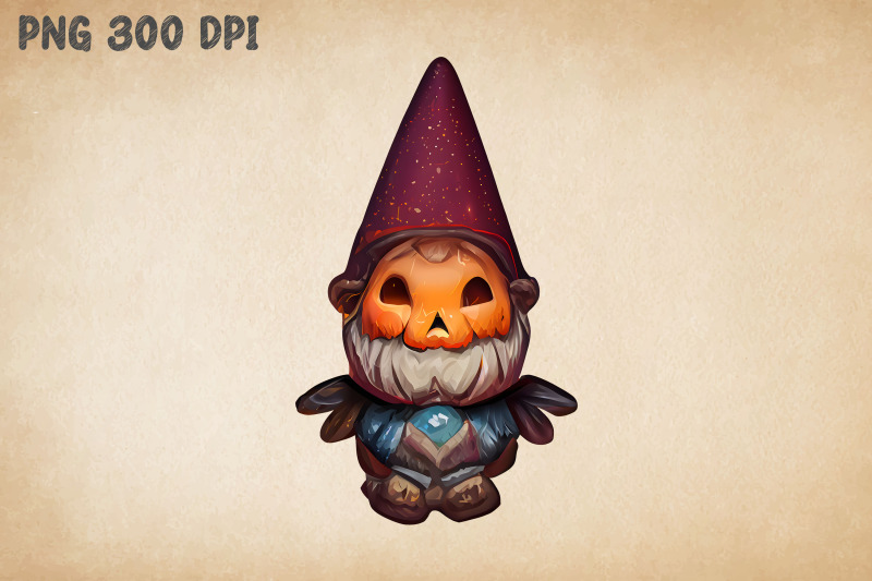 gnome-with-pumpkin-mask