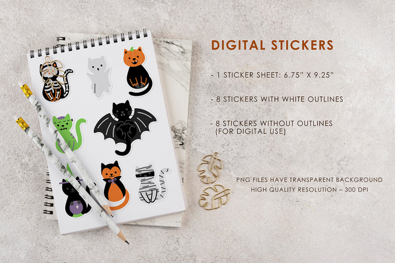 halloween-cats-sticker-bundle-printable-digital-stickers-for-cricut