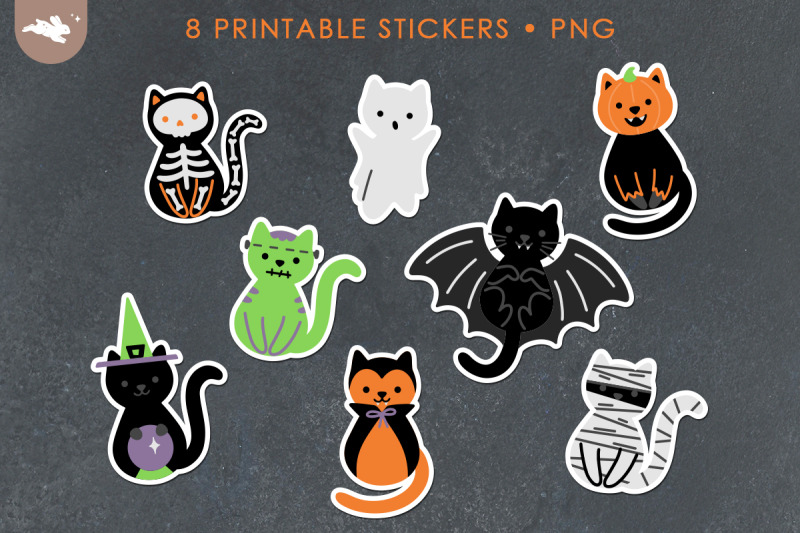 halloween-cats-sticker-bundle-printable-digital-stickers-for-cricut