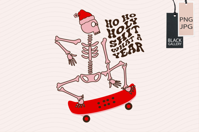 skeleton-christmas-png-bundle