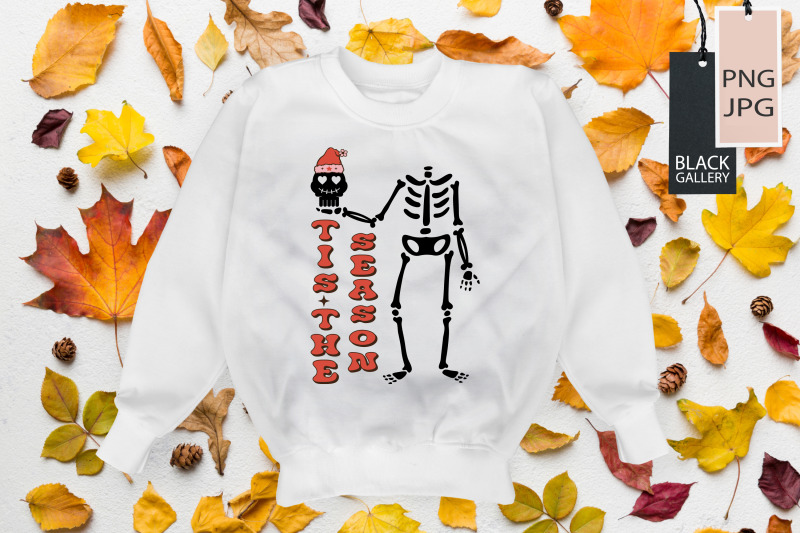 skeleton-christmas-png-bundle