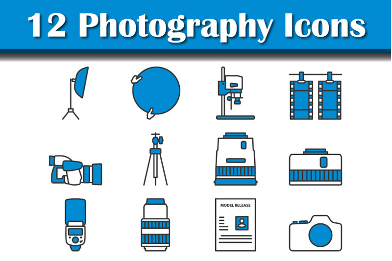 photography-icon-set