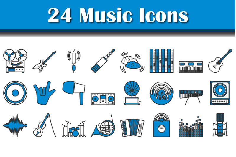 music-icon-set