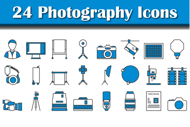 photography-icon-set