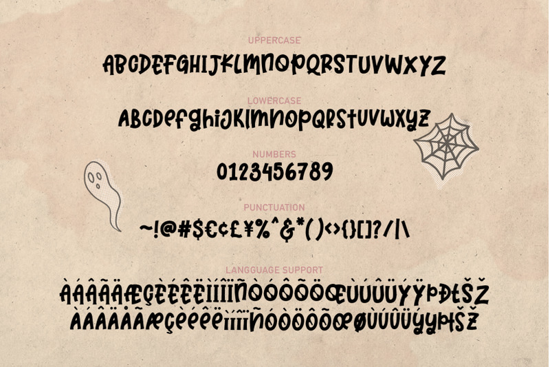 horror-typeface
