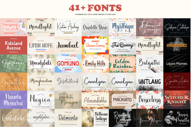 mega-collection-41-fonts-collection