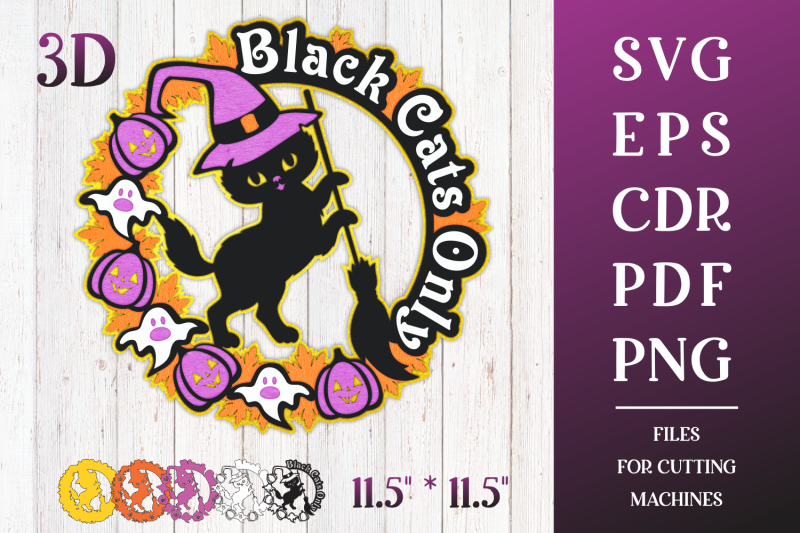 black-cats-only-halloween-3d-layered-door-sign