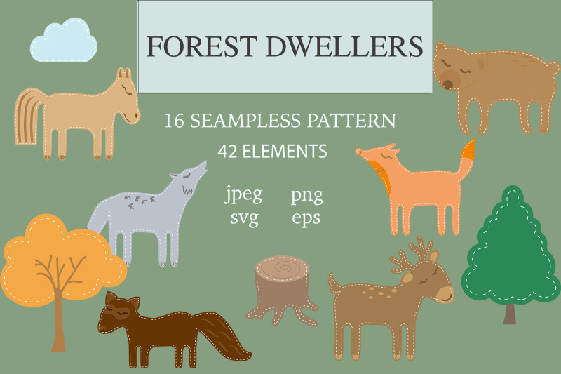 forest-dwellers-clipart