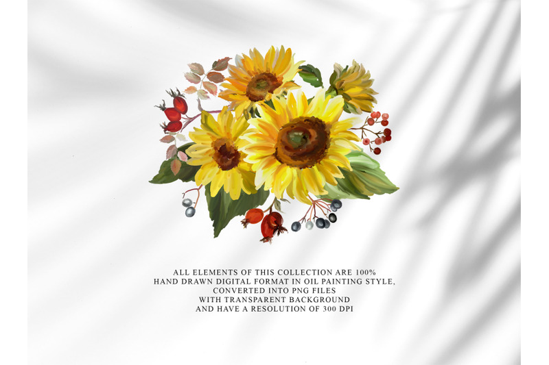 sunflowers-floral-bouquets-clipart