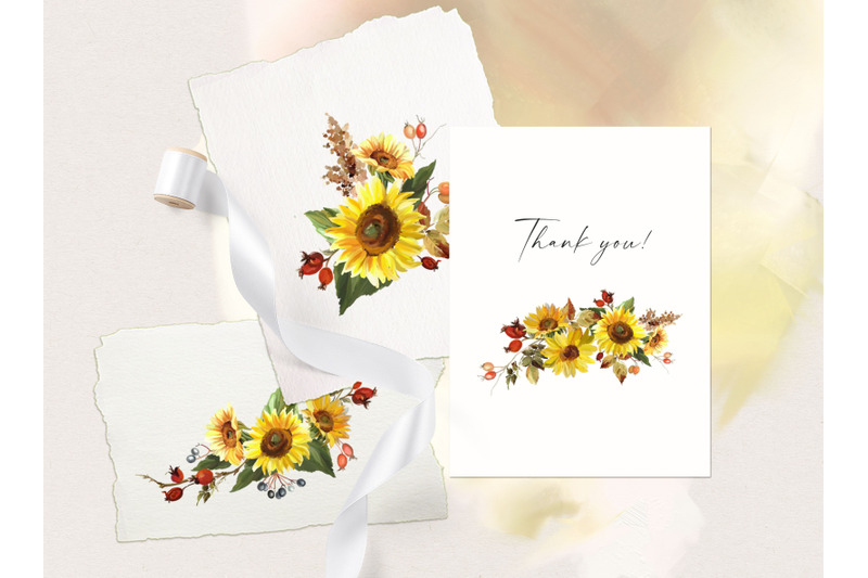 sunflowers-floral-bouquets-clipart