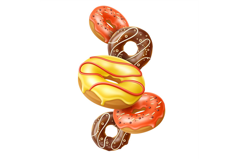 falling-donuts-realistic-sweet-color-glazed-baked-goods-flying-pastr