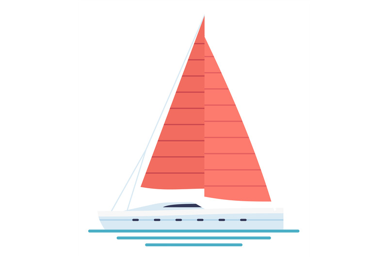 sailing-ship-icon-red-sail-boat-maritime-symbol