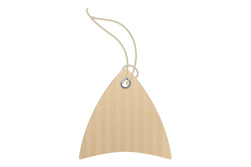 realistic-price-tag-brown-paper-shopping-label