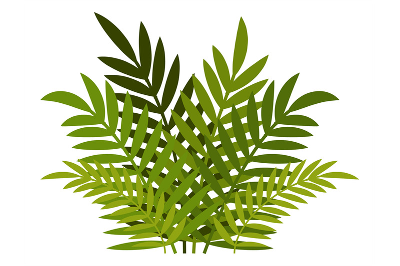 cartoon-bush-jungle-forest-green-foliage-plant