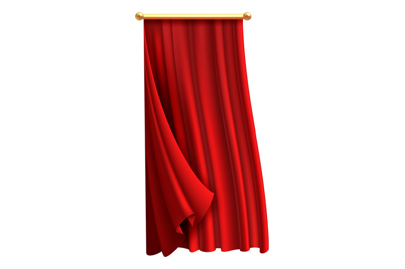 waving-drapes-realistic-hanging-red-textile-curtains