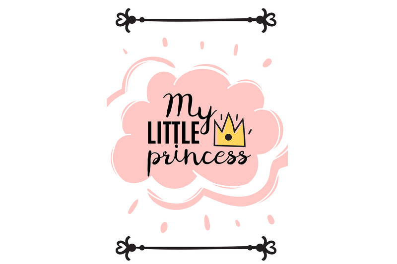 princess-greeting-card-cute-congratulations-text-template