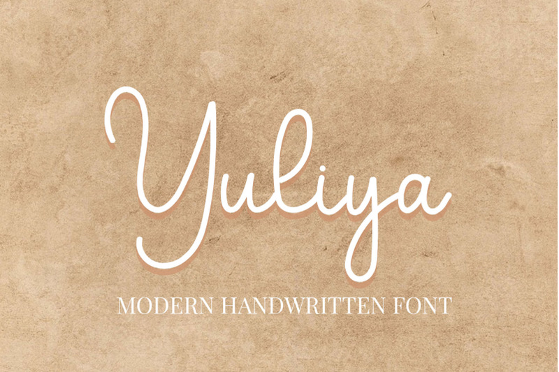 yuliya-script-font