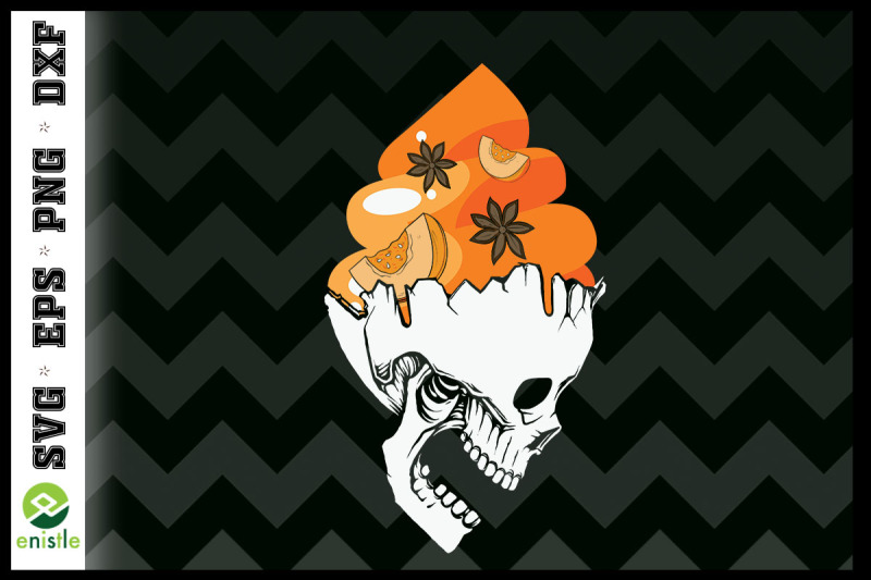 pumpkin-pie-spice-skull-halloween