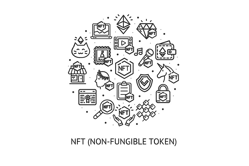 nft-crypto-sign-round-design-template-black-thin-line-icon-banner-vec