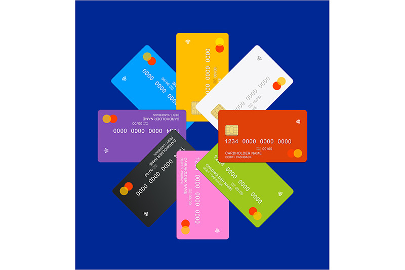 realistic-3d-credit-debit-card-mockup-set-vector