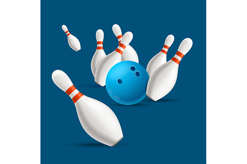 realistic-3d-bowling-ball-crashing-into-white-skittles-vector