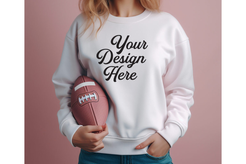 football-white-woman-mockups-sports-mockups-digital-download