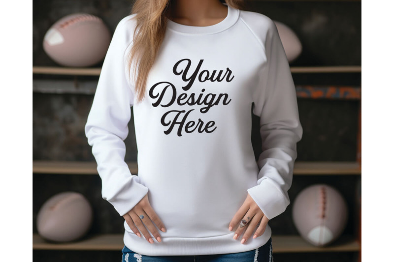 football-white-woman-mockups-sports-mockups-digital-download