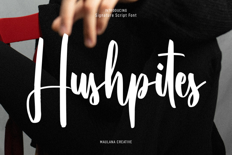 hushpites-condensed-script-font