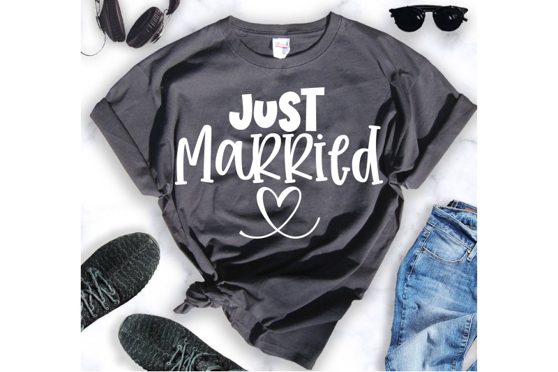 just-married-svg