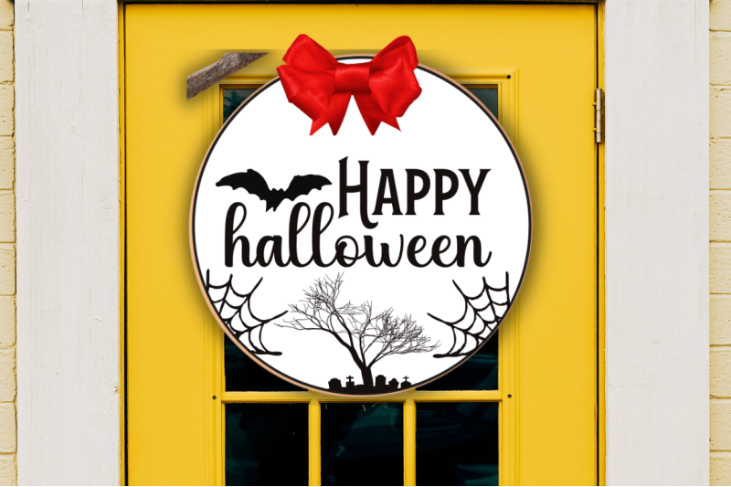 halloween-round-door-sign-svg-bundle-halloween-door-sign-bundle