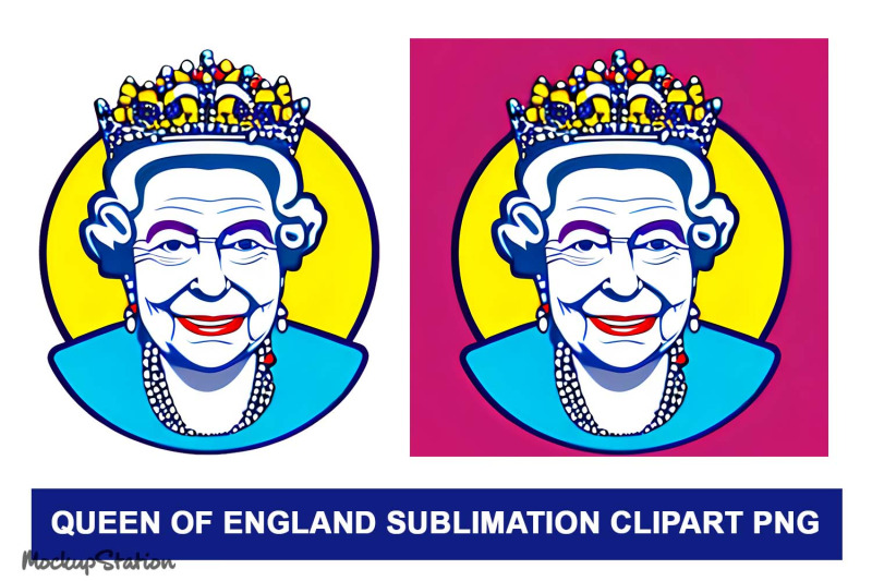 queen-of-england-t-shirt-design-queen-elizabeth-sublimation-png