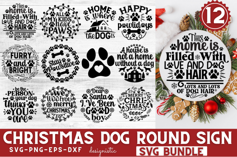 christmas-dog-round-sign-svg-bundle-christmas-dog-round-sign-bundle