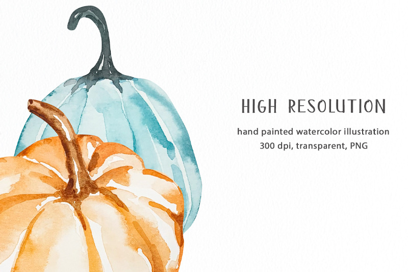 watercolor-pumpkin-pastel-clipart