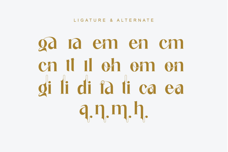 galink-modern-ligature-serif