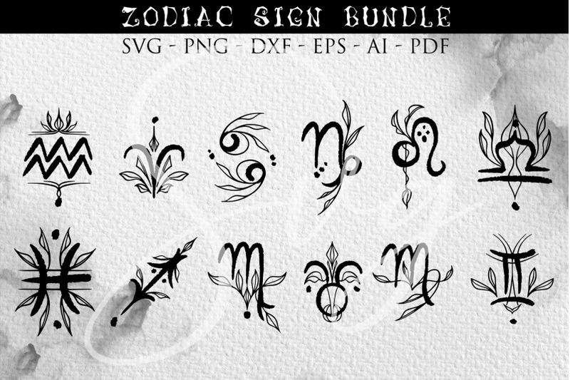 astrology-signs-zodiac-sign-bundle-leaf-design